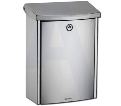 brabantia b500 stainless steel post box|Stainless Steel Post Boxes .